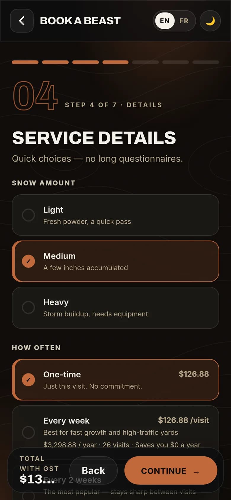 Add your details