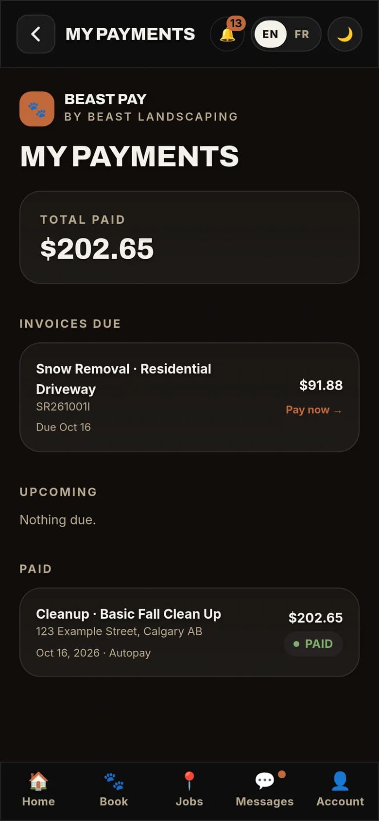 Payments